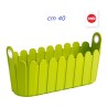 FIORIERA CESTINO JARDINIERE LANDHAUS CM 40x16 VERDE