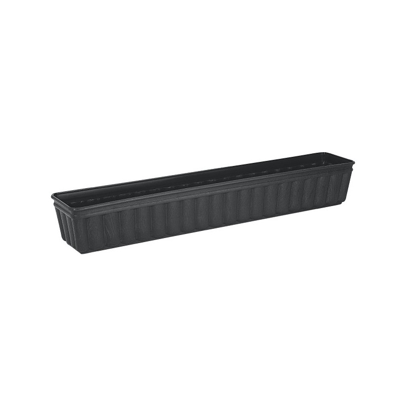 FIORIERA RETT. BALCONE CM 50x17x15 ANTRACITE