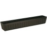FIORIERA RETT. BALCONE CM 50x17x15 MARRONE