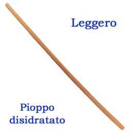 MANICO LEGNO CURVO LEGGERO PER BADILE