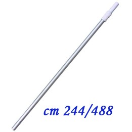 MANICO TELESCOPICO ALLUMINIO CM 244/488
