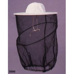 MASCHERA ROTONDA A CAPPELLO CON TULLE PER APICOLTORE