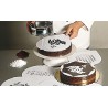 MASCHERINA PLASTICA PER TORTA AUGURI