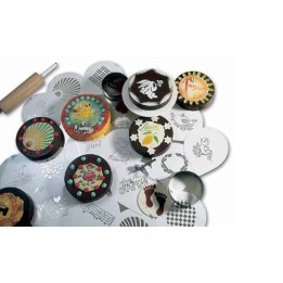 MASCHERINA PLASTICA PER TORTA FACCIA