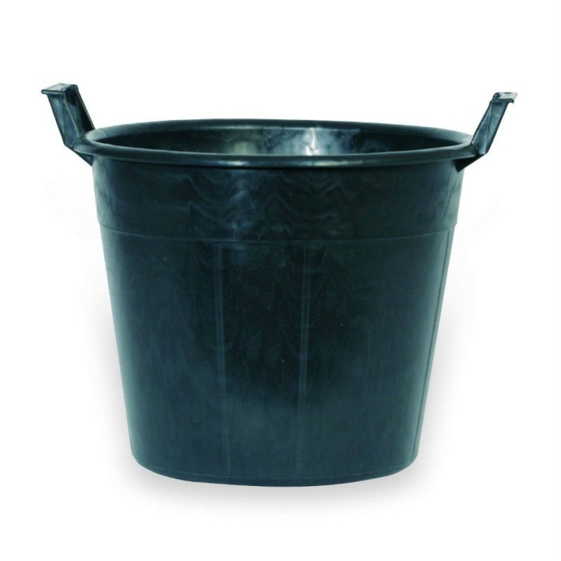 MASTELLO AGRICOLO CON MANICI Lt 40 NERO