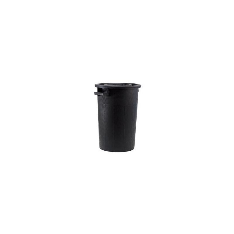 MASTELLO CON COPERCHIO Lt 100 NERO