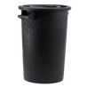MASTELLO CON COPERCHIO Lt 100 NERO