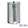 MATURATORE INOX giordan KG  50 CON RUBINETTO PLASTICA