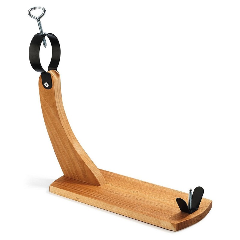 MORSA PORTA PROSCIUTTO IN LEGNO MODELLO GONDOLA