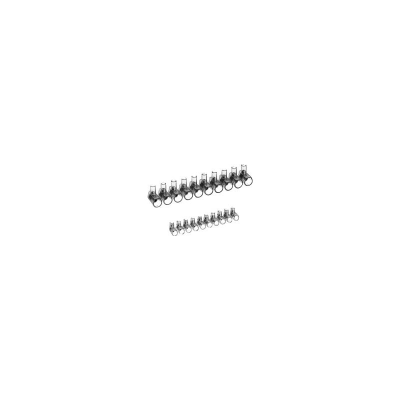 MORSETTI VOLANTI 2,5 mm STECCA Pz 10