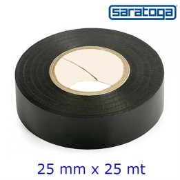 NASTRO ISOLANTE PLASTIVIL 25x25 Mt NERO