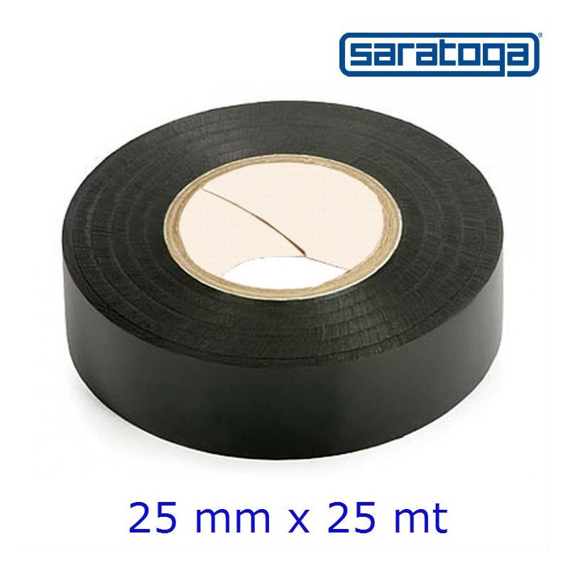 NASTRO ISOLANTE PLASTIVIL 25x25 Mt NERO