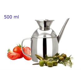 OLIERA INOX CON BECCUCCIO 0,5 LT EVA