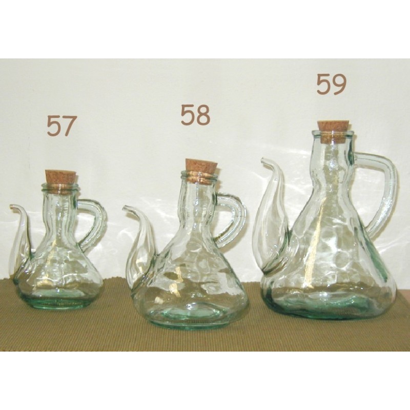 OLIERA VETRO CON TAPPO SUGHERO 500 ml