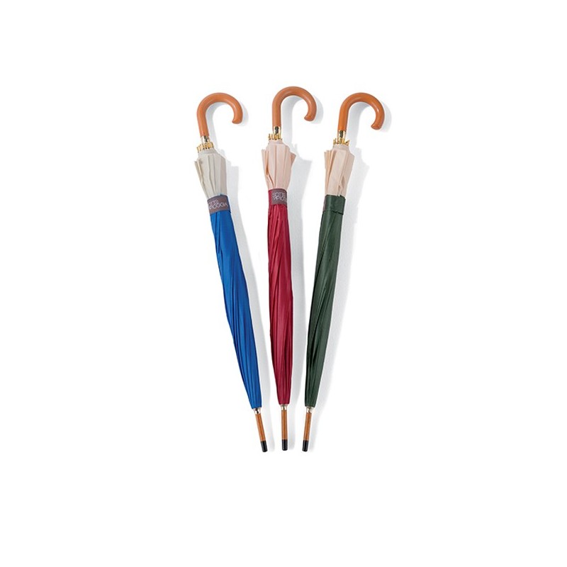 OMBRELLO AUTOMATICO NYLON 16 STECCHE CON FASCIA SOTTO LA PIOGGIA