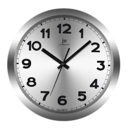 OROLOGIO DA PARETE ALLUMINIO CM 36 SILVER