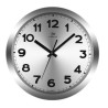 OROLOGIO DA PARETE ALLUMINIO CM 36 SILVER