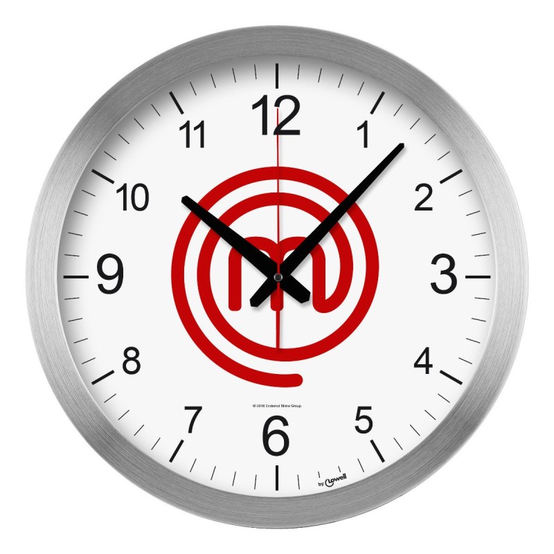 OROLOGIO DA PARETE IN METALLO MASTERCHEF CM 40