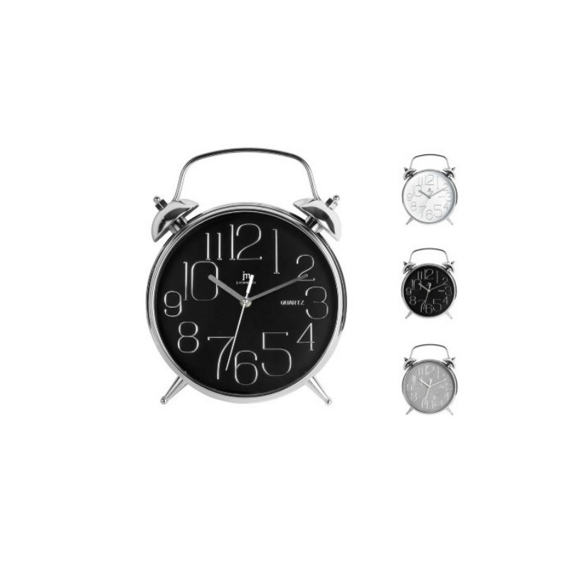OROLOGIO DA PARETE PLASTICA CM 24 SVEGLIA CROMATO ASS