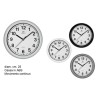 OROLOGIO DA PARETE PLASTICA CM 25 JUSTAMINUTE COLORATO