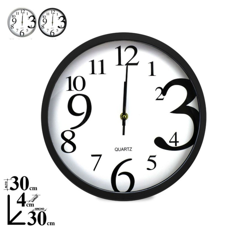 OROLOGIO DA PARETE ROTONDO D'EMILIA CM 30