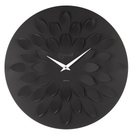 Orologio da parete in plexglass modello Petali neri Lowell