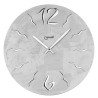 OROLOGIO DA PARETE TONDO LEGNO CM 40 SPATOLATO GRIGIO