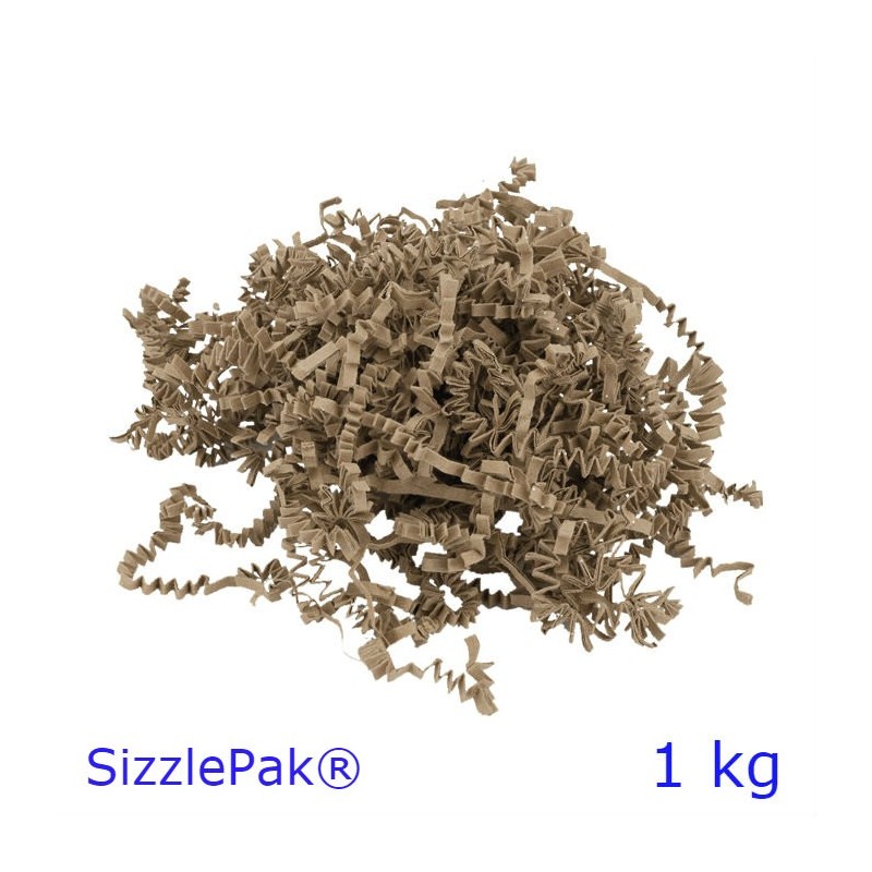 Paglia in carta per cesti e imballi colore Avana Sizzlepak