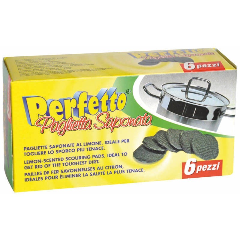 PAGLIETTE SAPONATE IN TAMPONE 6 PEZZI