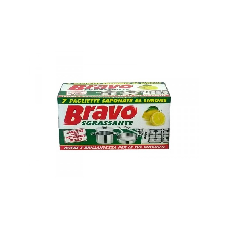 PAGLIETTE SAPONATE LIMONE BRAVO 7 Pz