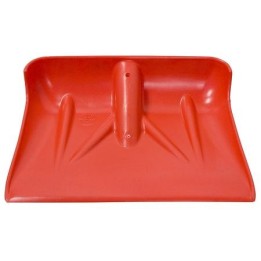 PALA NEVE PLASTICA ROSSA 40x50 CM