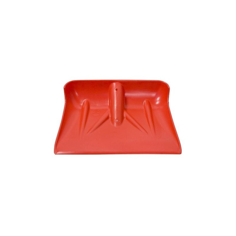 PALA NEVE PLASTICA ROSSA 40x50 CM