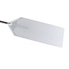 PALA PIZZA A METRO AZZURRA ALLUMINIO FORATA CM 40x60 MANICO CM 120