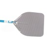 PALA PIZZA AZZURRA INOX ALTO SCORRIMENTO CM 33x33 MANICO CM 120