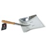 PALETTA ZINCATA CON MANICO CORTO IN LEGNO