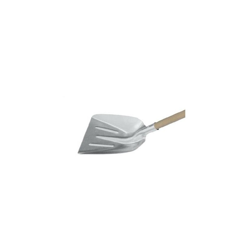 PALLA ALLUMINIO C/MANICO LEGNO