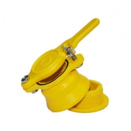 RUBINETTO A TAGLIO PER MIELE CON GHIERA Ø 40 mm