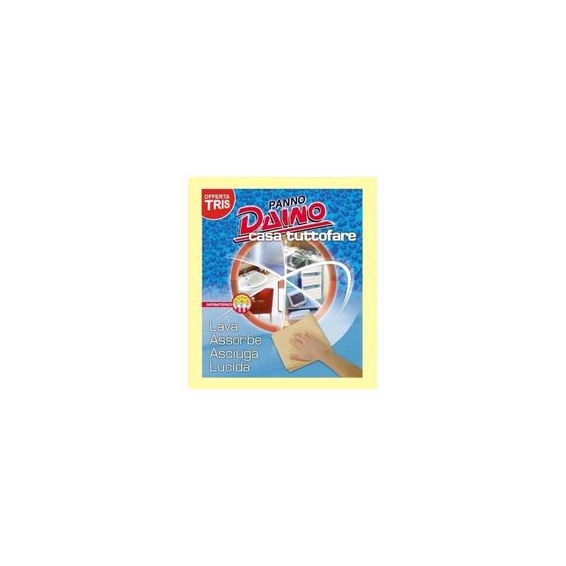 PANNO CASA TUTTOFARE DAINO 3 Pz