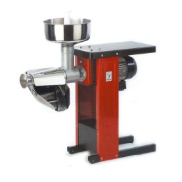 New Omra - Passapomodori elettrico con Banchetto N 5 in acciaio inox