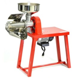 Passapomodori elettrico con banchetto TS inox Palumbo