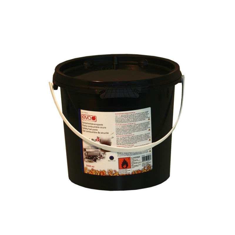 secchiello di pasta gel combustibile per pietre ollari