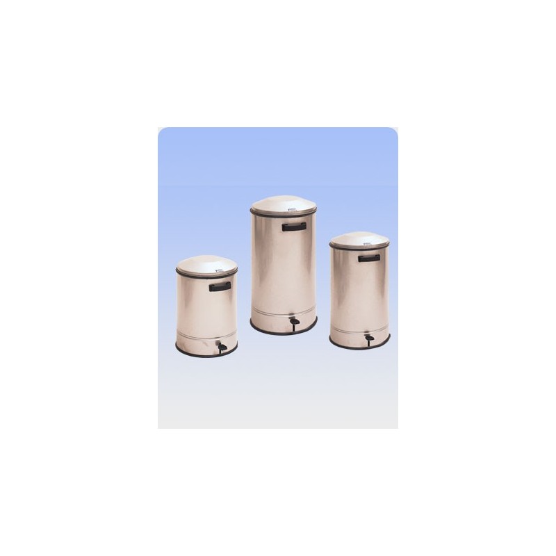 PATTUMIERA A PEDALE INOX Lt 30