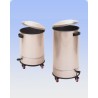 PATTUMIERA A PEDALE INOX Lt 80