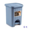 PATTUMIERA BAGNO ELEGANCE Lt 6 BLU AVIO