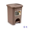 PATTUMIERA BAGNO ELEGANCE Lt 6 TORTORA
