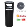 PATTUMIERA CON POSACENERE CIGAR SUPER NERA