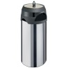 PATTUMIERA CON POSACENERE INOX Lt 60 MELICONI