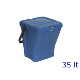 PATTUMIERA DIFFERENZIATA ECOTOP Lt 35 BLU