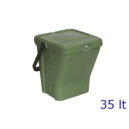 PATTUMIERA DIFFERENZIATA ECOTOP Lt 35 VERDE