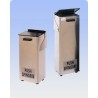PATTUMIERA MURALE INOX Lt 80